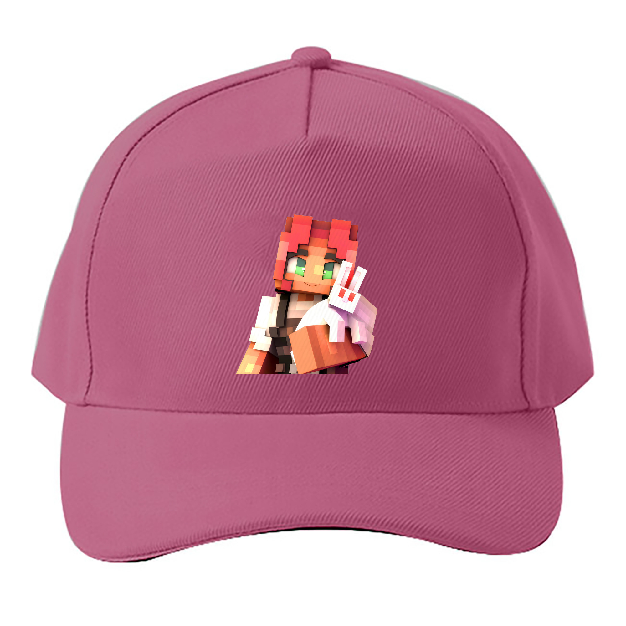 （画像用） マインクラフト ブロックの世界 Minecraft MC Block world ベースボールキャップ 綿100％ 男女兼用 帽子 スポーツ
